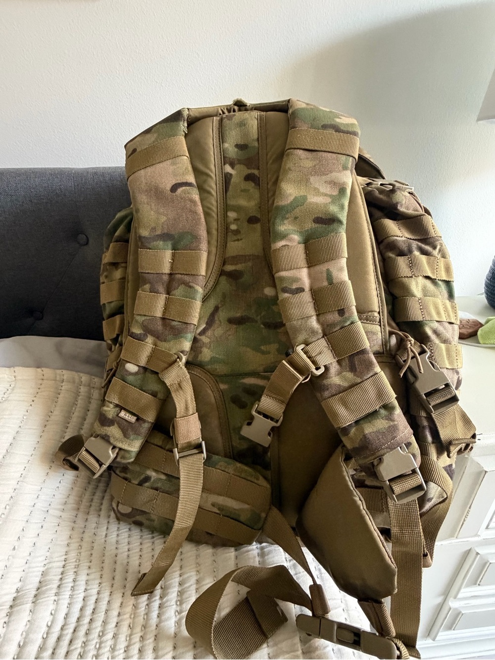 5.11 Tactical RUSH 72 Backpack Multicam Camo in Brown/Green 72 Rush - Picture 2 of 3